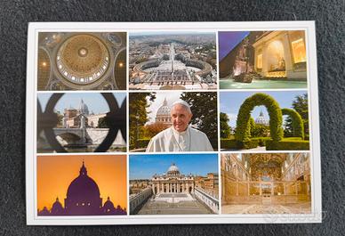Vaticano Papa Francesco cartolina 