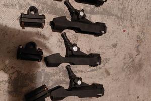 4 Porta Canna da barca - universali Regolabili a 3