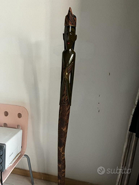 Statue legno grandi statua Asia gatto