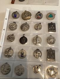 Medaglie argento  militari e non