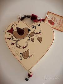 Cuori in legno 