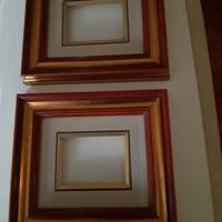 n 9 cornici in legno 