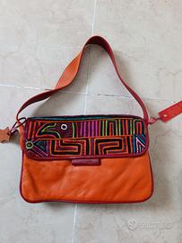 borsa combiana Boots'n bags nuova  pelle