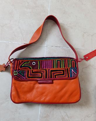 borsa combiana Boots'n bags nuova  pelle