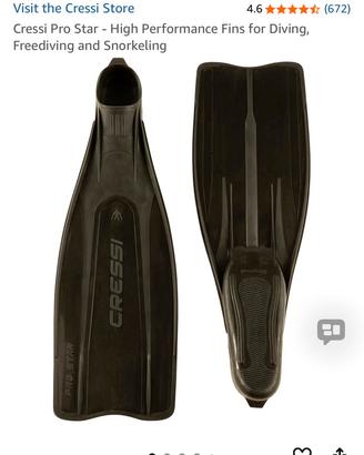 Pinne Pro Star Cressi