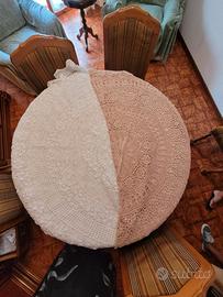 COPRITAVOLA ROTONDO UNCINETTO