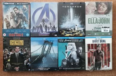 STEELBOOK - BLU RAY  - FILM - NUOVI