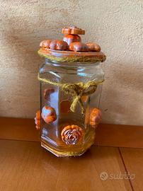 barattolo vetro porta caramelle