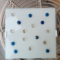 Plafoniera misura 30 cm. x 30 cm.