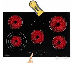 Piano cottura vetroceramica AREBOS