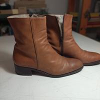 Stivaletti vintage, capretto, interno in pelle