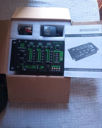 mixer pronomic dx 26 usb