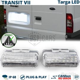 Placchette Luci TARGA LED per FORD Transit 7 6500K