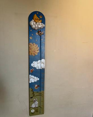 Metro Crescita THUN in Legno "Mondo Bimbi"