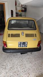 Fiat 126 Epoca – Targhe Originali Nere (PZ) – Otti
