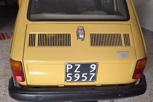 Fiat 126 Epoca – Targhe Originali Nere (PZ) – Otti