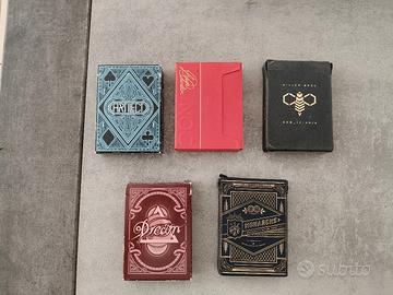 carte da gioco da collezione