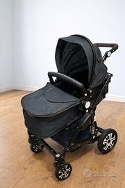 Passeggino combinato pieghevole Tectake
