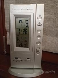 orologio sveglia termometro digitale