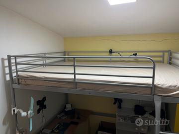 Letto a soppalco IKEA Vitval una piazza  e mezza