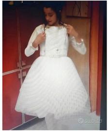 Abito da cerimonia e prima comunione  tg 10 anni 