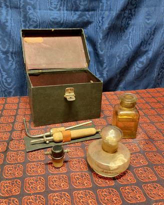 Antico Strumento Pirografo Serafino Mauri Primi900