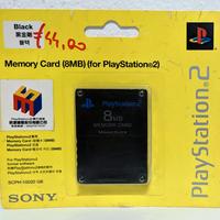 Memory Card PS2 Black SEALED
