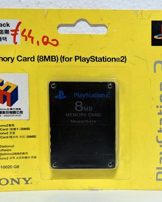 Memory Card PS2 Black SEALED