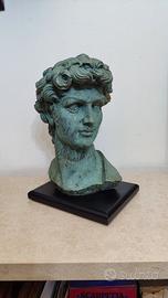 Testa del David di Michelangelo - Scultura 