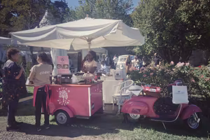 Vespa 50 l Street food