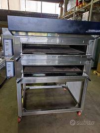 Forno pizza Rinaldi 8+8 elettrico 380v