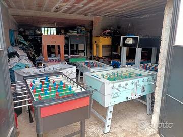 calcio balilla di tutti i tipi nuovi e usati