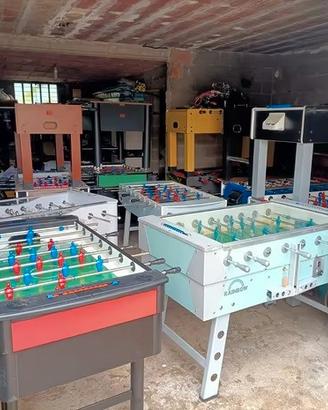 calcio balilla di tutti i tipi nuovi e usati