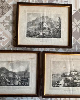 Tris di Quadri Vintage