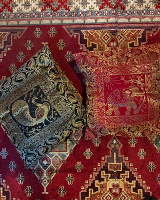 Coppia cuscini/federe decorativi orientali