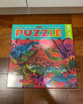 Puzzle 60pezzi dinosauri