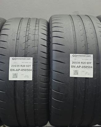 4 Pneumatici Bimisura Ant 235/35R20 Post 265/35R20