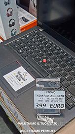 LENOVO THINKPAD X13 13"3 pollici 256GB 