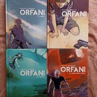 Orfani prima stagione 4 voll fumetti cartonato Bao