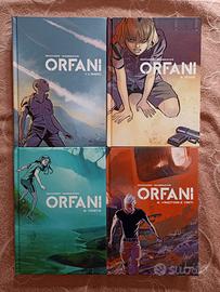Orfani prima stagione 4 voll fumetti cartonato Bao