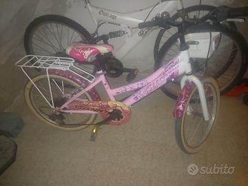 bicicletta bimba 20" rosa-fucsia