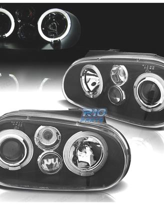 FARI VOLKSWAGEN VW GOLF 4 97-03 ANGEL EYES LED LOO