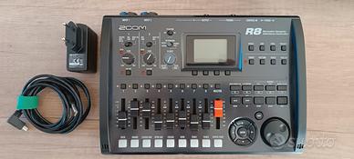 Zoom R8, registr. digit. multitraccia, PERFETTA 