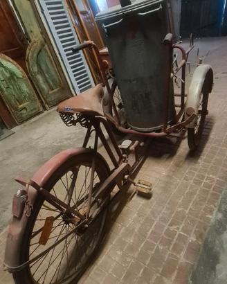 Bici da spazzino vintage
