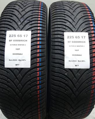 2 GOMME 225 65 17 BF GOODRICH BF7