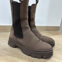 GANT stivaletti NUBUCK cioccolato 24,6cm