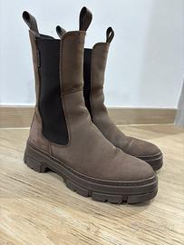 GANT stivaletti NUBUCK cioccolato 24,6cm
