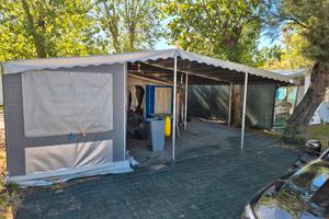 Roulotte Burstner con struttura Stanziale