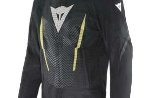 Dainese HEROSPHERE AIR TEX Nero Bianco Giallo Fluo