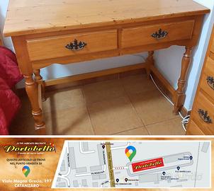 Codice: 270303  SCRITTOIO CON 2 CASSETTI IN PINO R